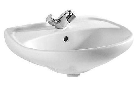 Раковина из санфаянса Jika LYRA 8.1427.0.000.104.9 50х41 подвесная цвет терракотовый 1 отверстие под смеситель