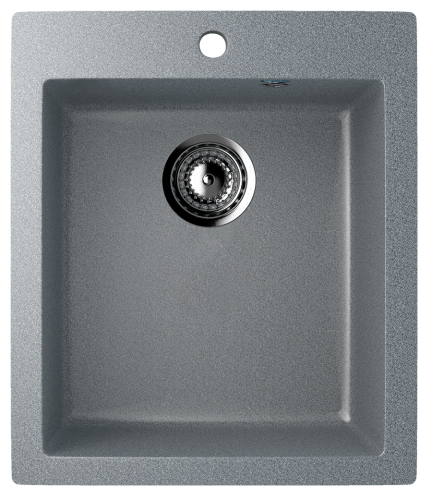 Кухонная мойка Ulgran Classic U-404-309 42х50 цвет темно-серый