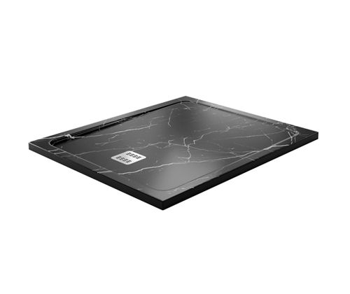 Душевой поддон из искусственного камня Wasserkraft Neime 19T 19T10 120х100 черный