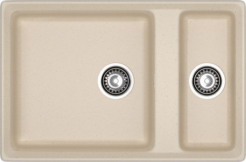 Кухонная мойка Granfest Level LV-760K кашемир 76х50 цвет бежевый поверхность матовая