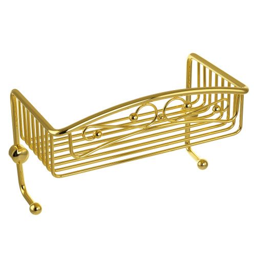 Полка-решетка одинарная с двумя крючками Migliore COMPLEMENTI 22051