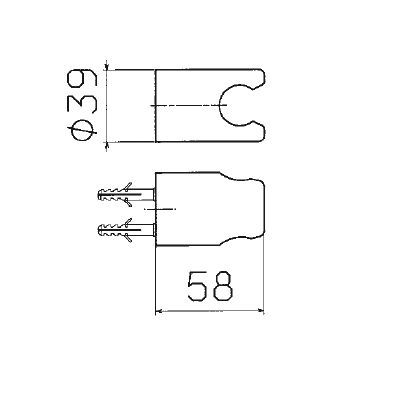 Держатель душа Mamoli Shower Systems 390X0001 хром - фото 2