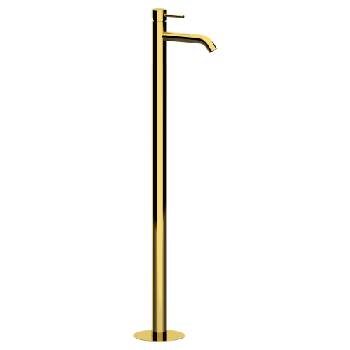 Смеситель для раковины Remer X Style X18DO напольный золото глянцевое