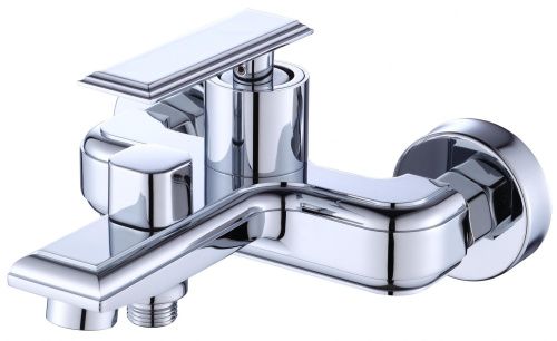 Смеситель для ванны и душа Savol S-600103T настенный хром