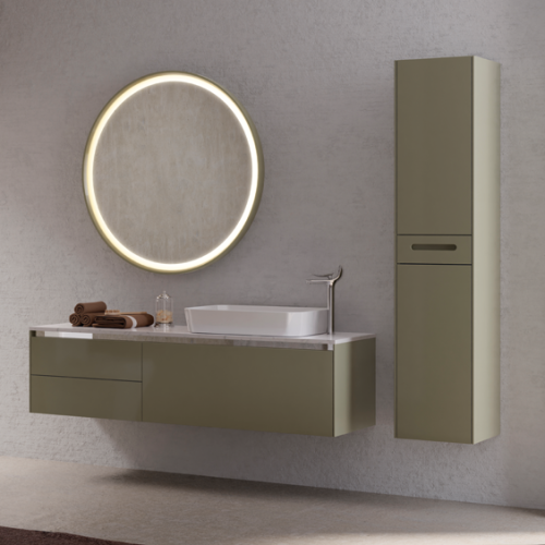 Шкаф-пенал Creavit Flat FA2162.01.PL 35х36х162