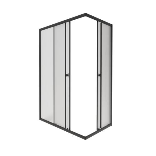 Душевой уголок Тритон Вента-БВ Щ0000064632 120х80 стекло матовое профиль хром без поддона