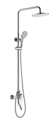 Душевая стойка Arrow AG3309CP настенная цвет хром