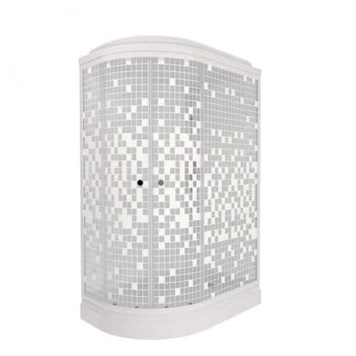 Душевая кабина Тритон Коралл Щ0000061818 120х80 четверть круга с крышей ориентация правая