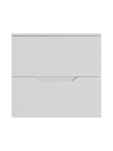 Тумба под раковину Orange Line Li-60TuwMDF 61х46х56 подвесная цвет белый