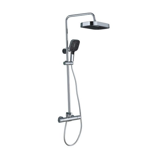 Душевая стойка ALMAes Doris GK-0346 настенная цвет хром