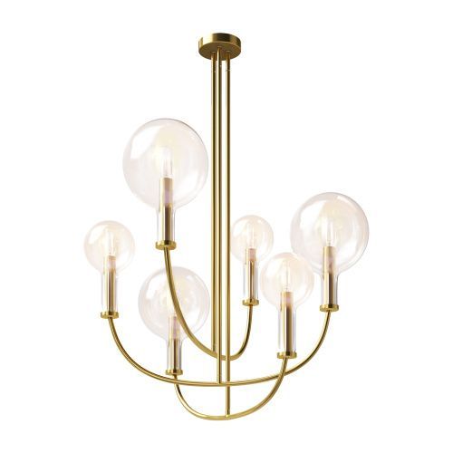 Люстра на штанге Maytoni Status Modern MOD333PL-06BS