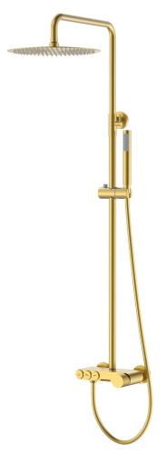 Душевая стойка Boheme Stick 128-MG.2 настенная цвет золото