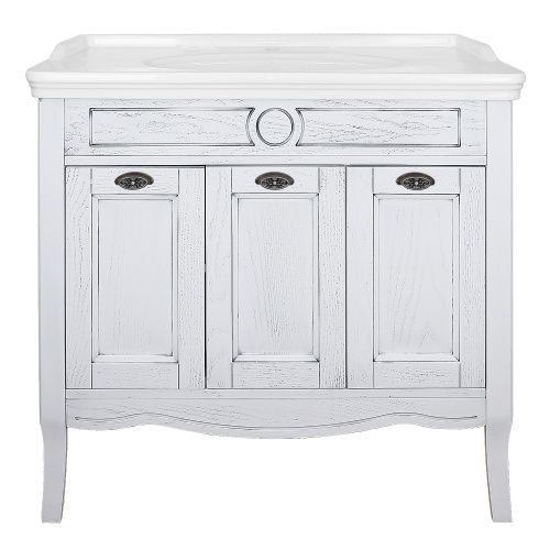 Тумба с раковиной Azario CAROLINA CS00090677 100х50х88 напольная цвет белый