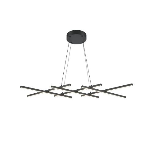 Люстра подвесная Maytoni Halo Modern MOD244PL-L50BK