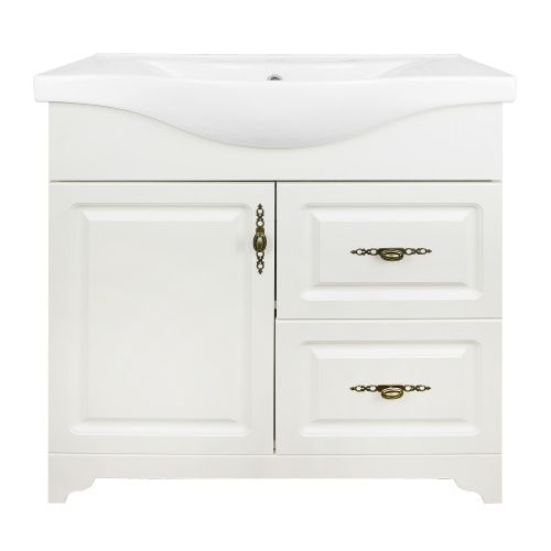 Тумба с раковиной Loranto Janet CS00089897 80х46х84 напольная цвет ольха