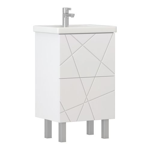 Тумба под раковину Vigo Geometry tn.bsf.GEO.FOS.50.2Y 46х40х80 напольная