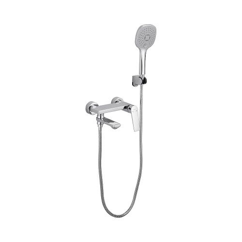 Смеситель для ванны и душа BELZ B60533 настенный хром