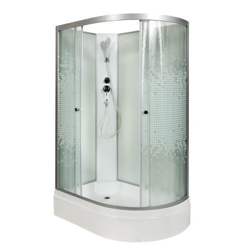 Душевая кабина AvaCan L720LN 120х80 асимметричная без крыши ориентация левая