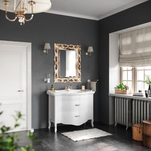 Тумба с раковиной TW collection Armony NUOVO ARM2110-B+GIU200110/ALZA bi*1 комплект 110х61х90 цвет белый