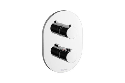 Смеситель Ravak CHROME X070095 встраиваемый в стену хром с термостатом
