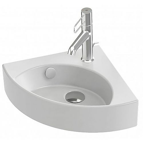 Раковина из сантехнического фарфора Jacob Delafon Odeon Rive Gauche 48 см EGP112-00 подвесная цвет белый