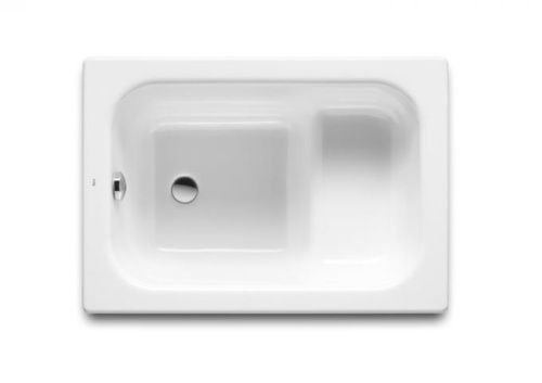 Ванна стальная Roca CONTESA 7.2131.0.000.1 100х70 пристенная прямоугольная без ножек