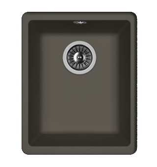 Кухонная мойка Florentina Вега 300 22.305.A0300.302 42х34 цвет антрацит поверхность матовая