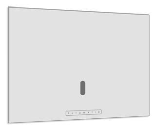 Клавиша смыва инфракрасная KK POL Vitrum Grande Automatic 350/PPN/001-00-00 цвет белый глянцевый