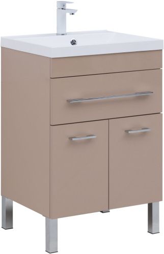 Тумба под раковину Aquanet Верона 00304534 57х47х83 напольная цвет коричневый