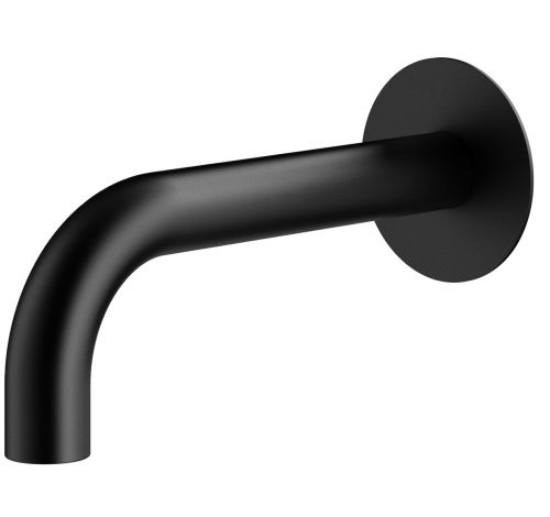 Излив Plumberia Selection Ixo SPT0258NO настенный черный матовый