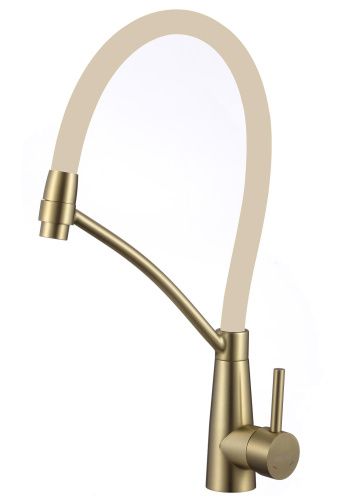 Смеситель для кухни Fmark FS8255C-12 на мойку золото матовое