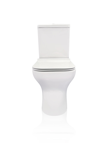 Унитаз напольный с бачком Creo Сeramique ARCHILITE COMBO-AS1003/ARL1002/AS1001T белый с сиденьем с микролифт душевой смыв