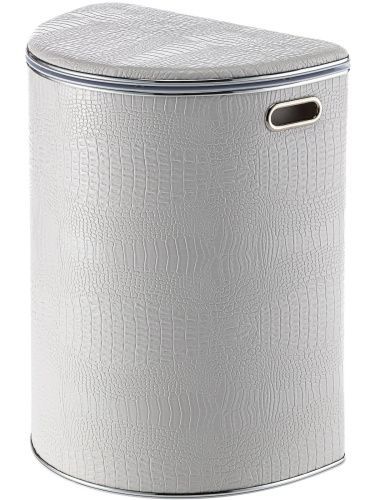 Корзина для белья Geralis Croco KWH-O