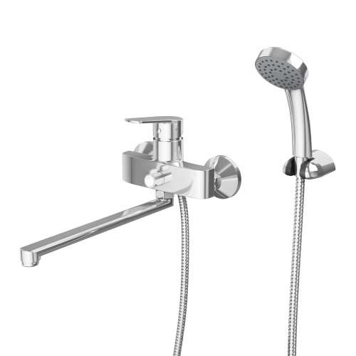 Смеситель для ванны Rush Balearic BA3935-51 настенный хром