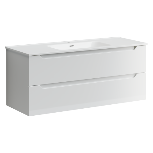 Тумба под раковину Sancos Norma 2.0 NR2.0120-1W 119х45х50 подвесная цвет белый