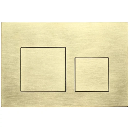 Кнопка смыва механическая Veconi FLUSH FLV4-G цвет золото