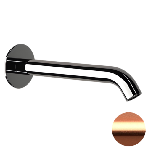 Излив Remer X Style 91XLRP настенный медь брашированная