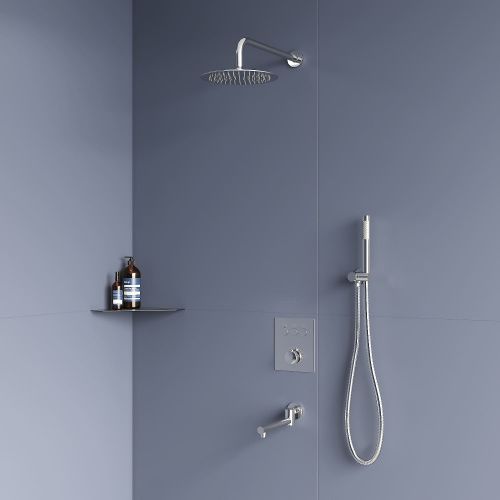 Душевая система RGW Shower Panels 511408370-01 встраиваемая в стену