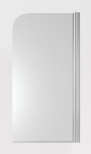 Шторка для ванны Timo T30 70х140 стекло матовое профиль хром матовый ориентация универсальная