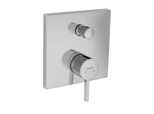 Смеситель Hansgrohe Finoris 76415000 настенный встраиваемый хром