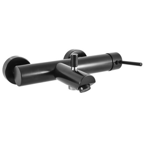 Смеситель для ванны и душа SEINA SE954.5CMAT настенный черный матовый