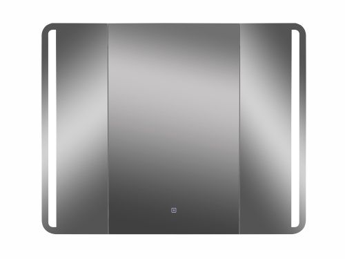 Зеркало в ванную Континент ЗЛП453 100х80 цвет белый