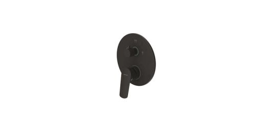 Смеситель для душа Bravat Rhein PB8429564BW-3-ENG встраиваемый в стену черный