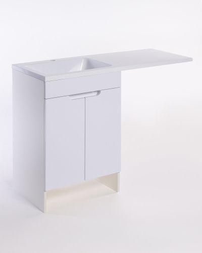 Тумба с раковиной Orange Sistema STD-120TUW+RAL 120х48х91 цвет белый