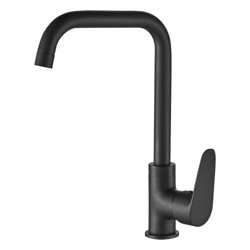 Смеситель для кухни WesnaArt Nova NOV03-150Black на мойку черный