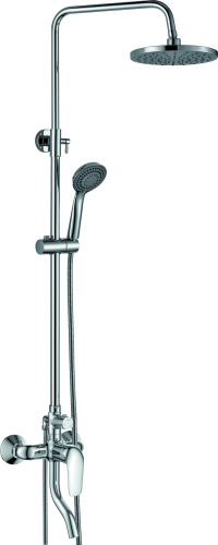 Душевая стойка Rush  ST4235-11 настенная цвет хром