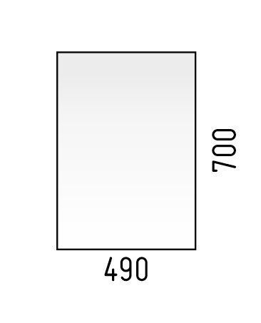 Зеркало-шкаф Corozo Триана SD-00000300 37х37х70 подвесной цвет белый - фото 4