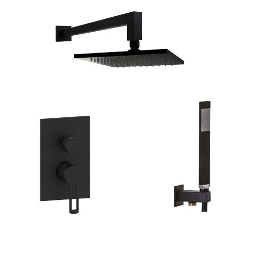 Душевая система Paffoni Ringo KITRIN018NO/MKING встраиваемая в стену