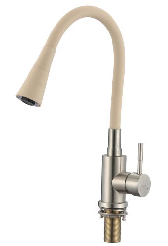 Смеситель для кухни Savol S-3002LM12 на мойку сатин