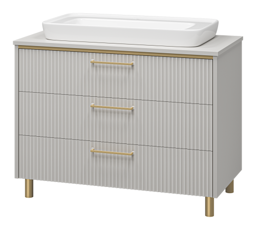 Тумба под раковину Brevita Elche ELC-0100-0302Я 101х51х66 напольная